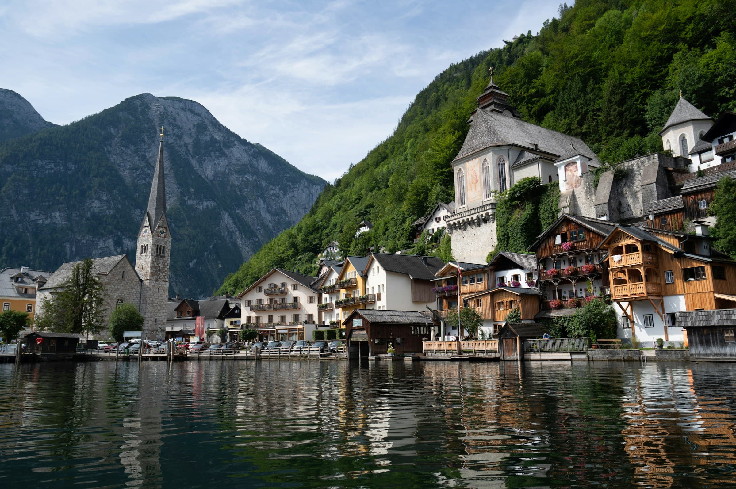 Austria — Imperial Vienna and a lakeside village too pretty to be real.